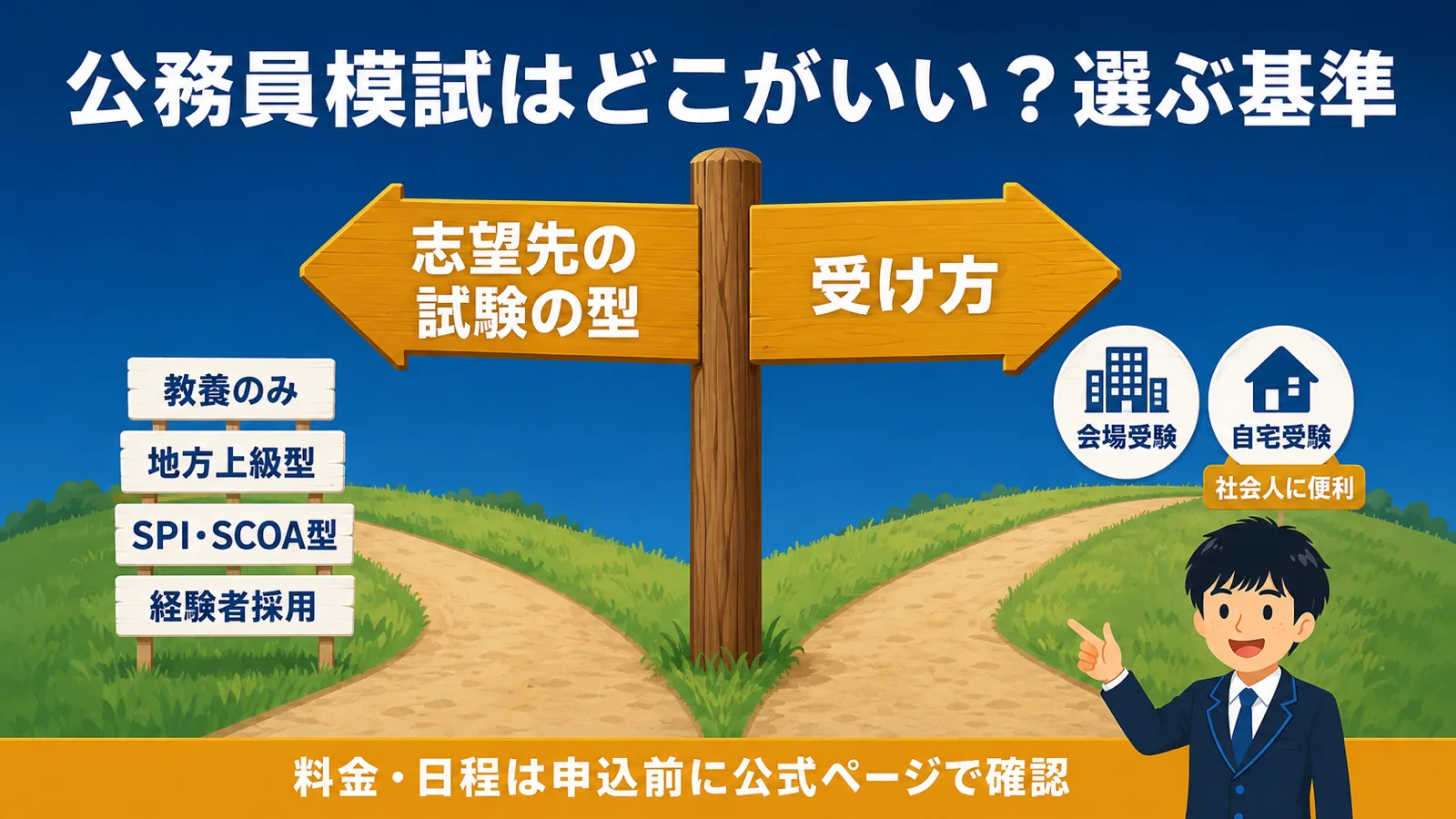 公務員模試はどこがいい?5種比較|公務員 模試 どこがいい