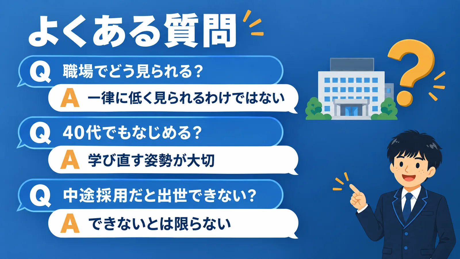 よくある質問|公務員 社会人採用 使えない