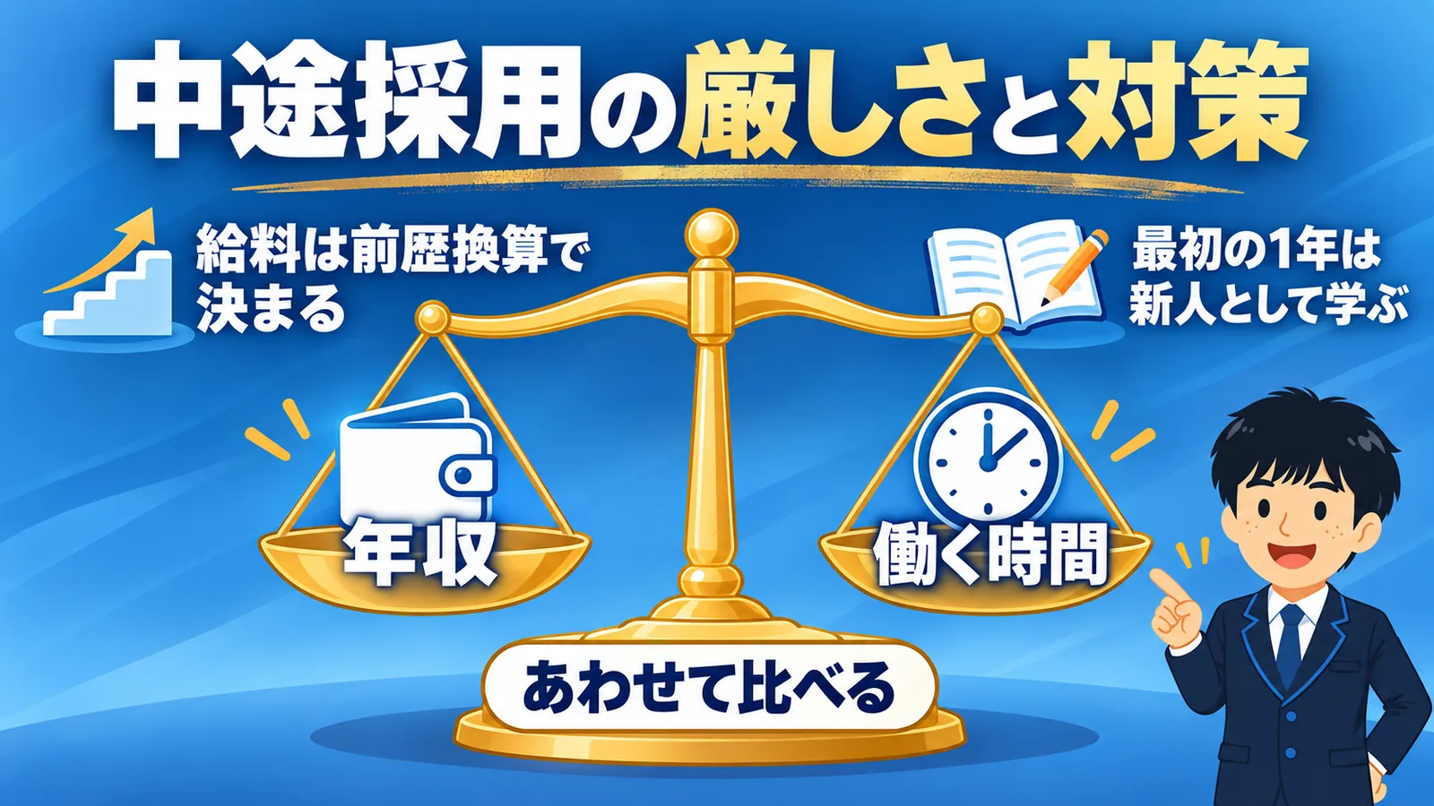 中途採用の厳しさと対策|公務員 社会人採用 使えない