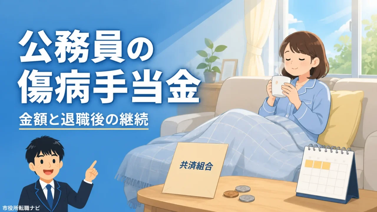 公務員の傷病手当金｜共済組合の金額と退職後を解説