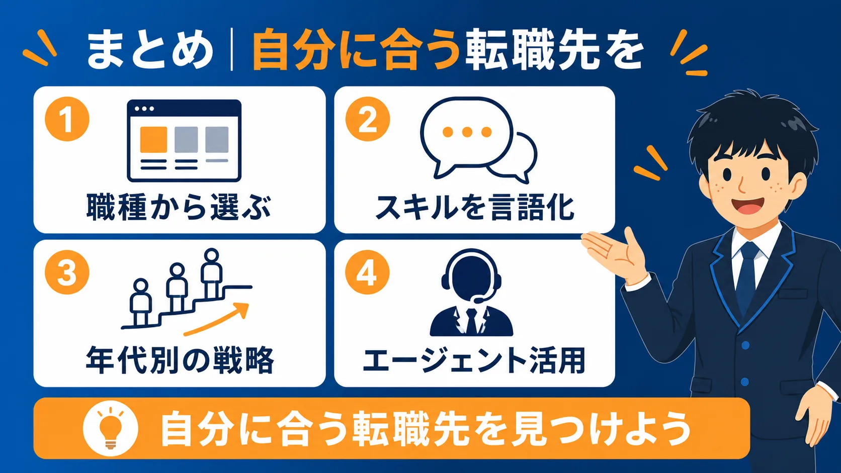 まとめ|自分に合う転職先を(公務員 転職先/公務員から民間 転職/市役所から転職/公務員 転職先 おすすめ)