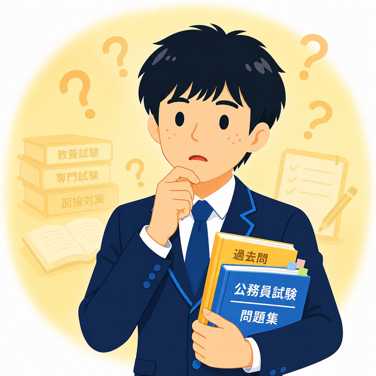 試験対策の悩み
