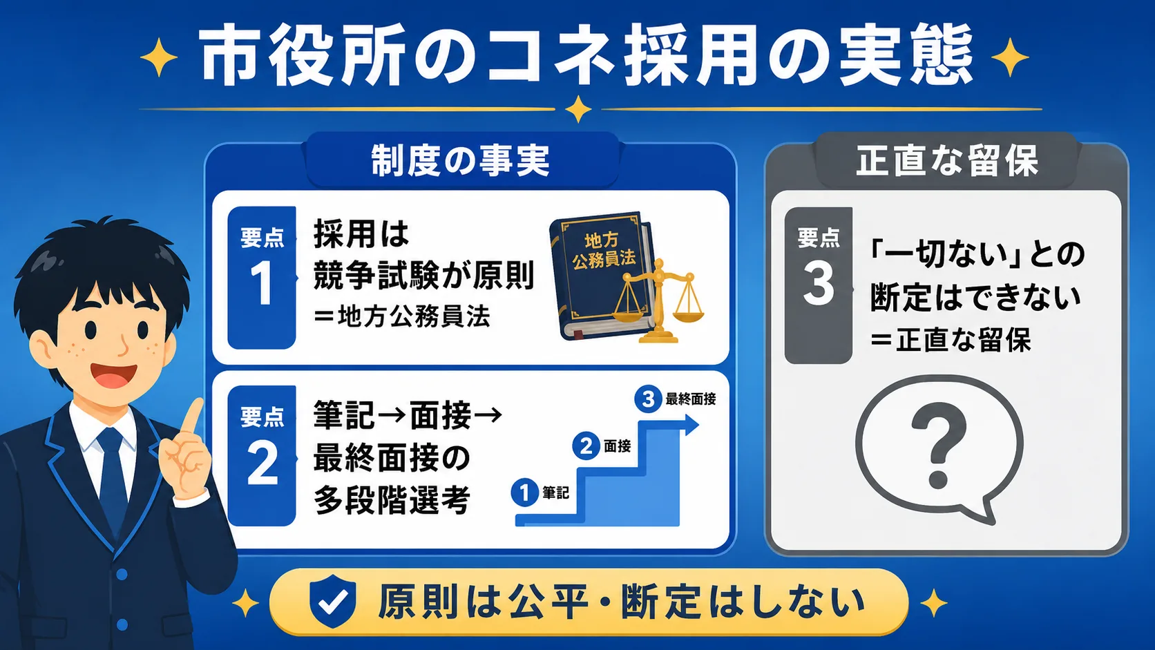 市役所にコネ採用はあるのか(市役所 コネ 採用/縁故採用・コネ採用 ある)