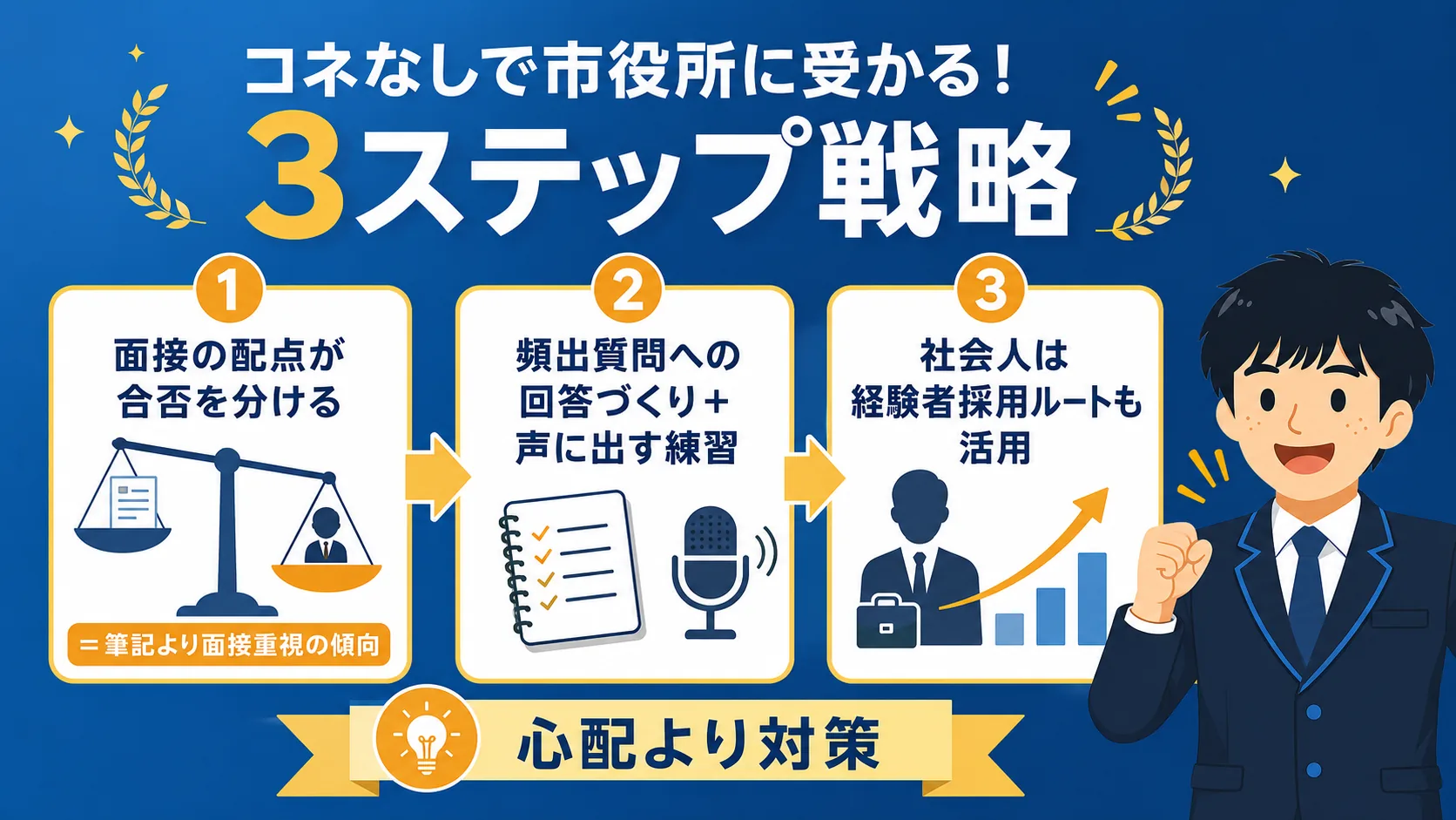 コネなしで受かるための戦略(市役所 コネ 採用/縁故採用・コネ採用 ある)