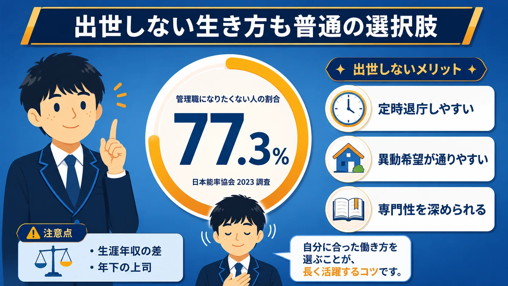 出世しない生き方もある(市役所 出世/市役所 出世コース・市役所 昇任試験)