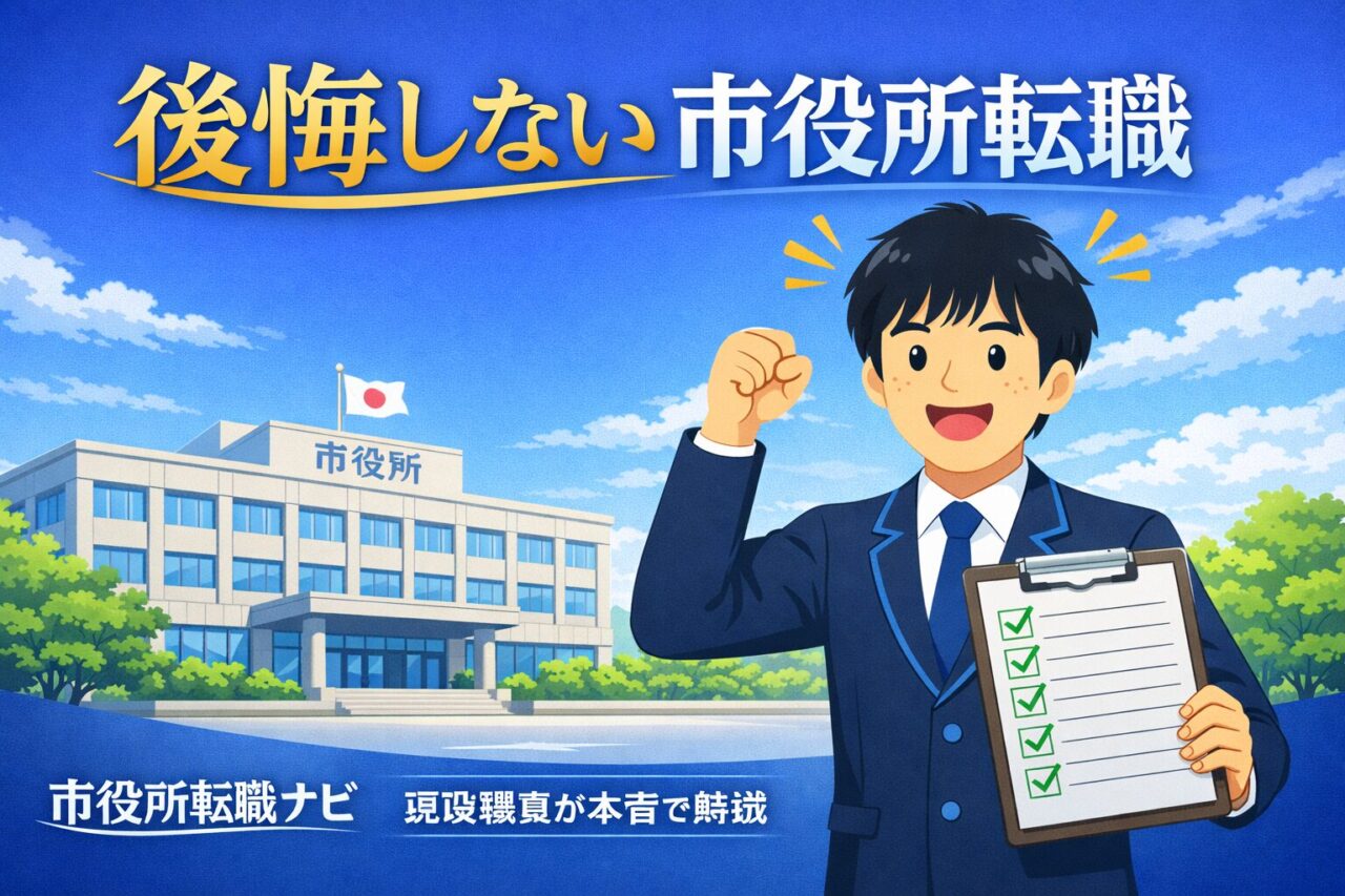 市役所転職は後悔する？現役職員が語る5つの本音