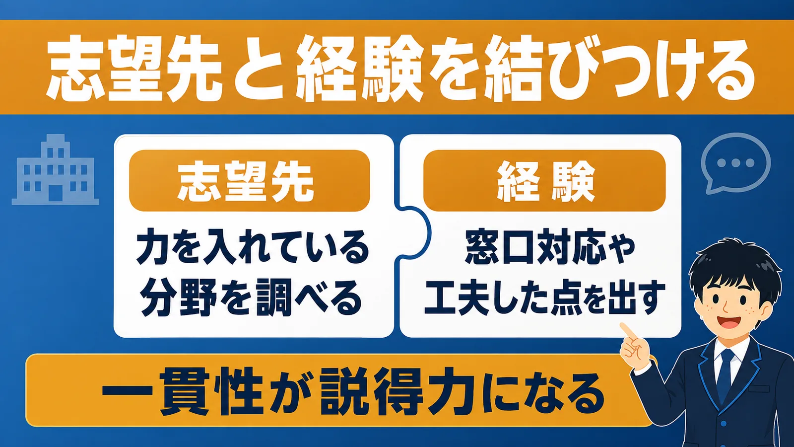 志望先と経験を結びつける志望動機の作り方（市役所から市役所 転職）